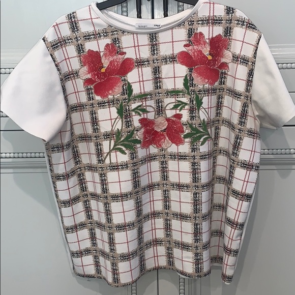ZARA pattern tee - Picture 1 of 2